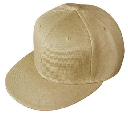 1 Dozen Plain Blank Solid Two Tone Retro Flat Bill Vintage 6 Panel Baseball Hats Caps Wholesale Bulk-