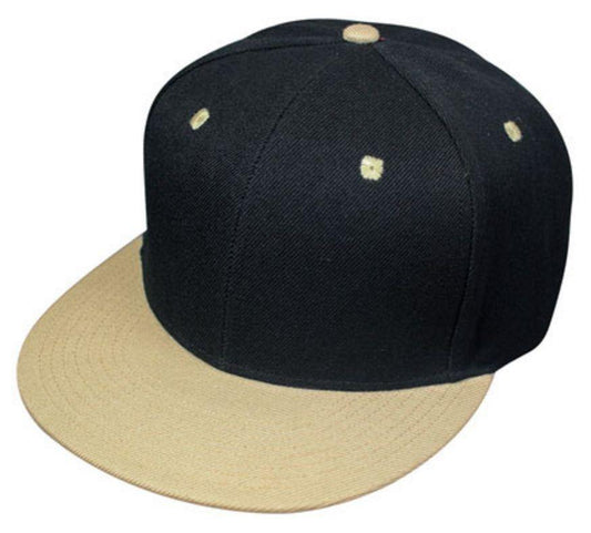 1 Dozen Plain Blank Solid Two Tone Retro Flat Bill Vintage 6 Panel Baseball Hats Caps Wholesale Bulk-