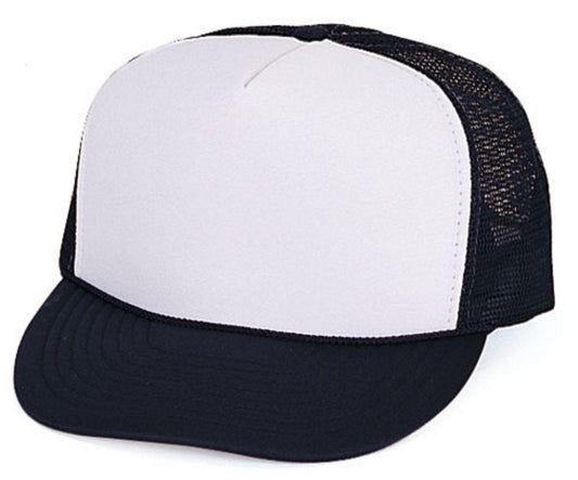 1 Dozen Foam Mesh 5 Panel Baseball Caps Hats Youth Boys Girls Kids Wholesale-