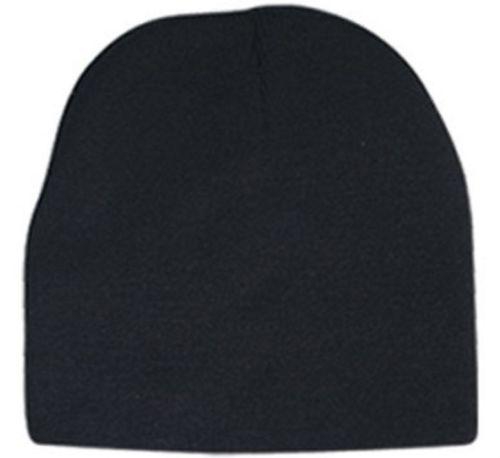 1 Dozen Beanies Classic Short Uncuff Warm Winter 8' Hats Caps Wholesale Lot Bulk-