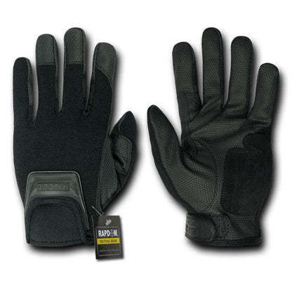 Short Cuff Tactical Military Combat Patrol Black Gloves-Small-