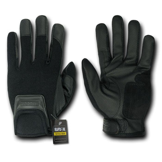 Short Cuff Tactical Military Combat Patrol Black Gloves-Small-