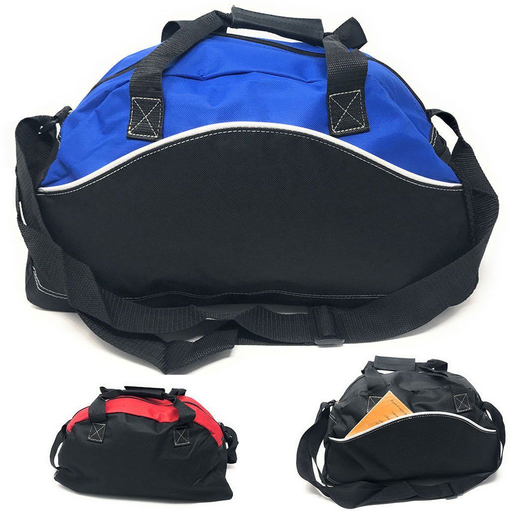 17inch Sky Duffle Bags Travel Sports Gym School Workout Luggage Carry-On-Red/Black-