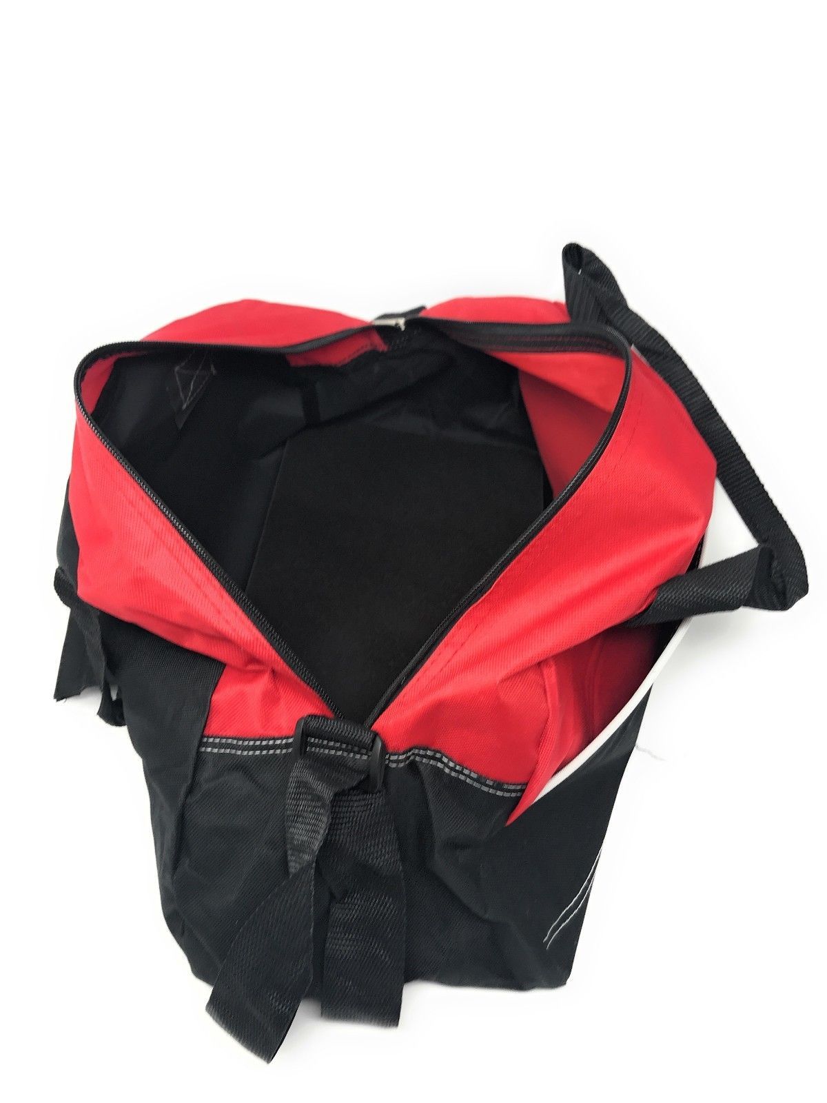 17inch Sky Duffle Bags Travel Sports Gym School Workout Luggage Carry-On-Red/Black-