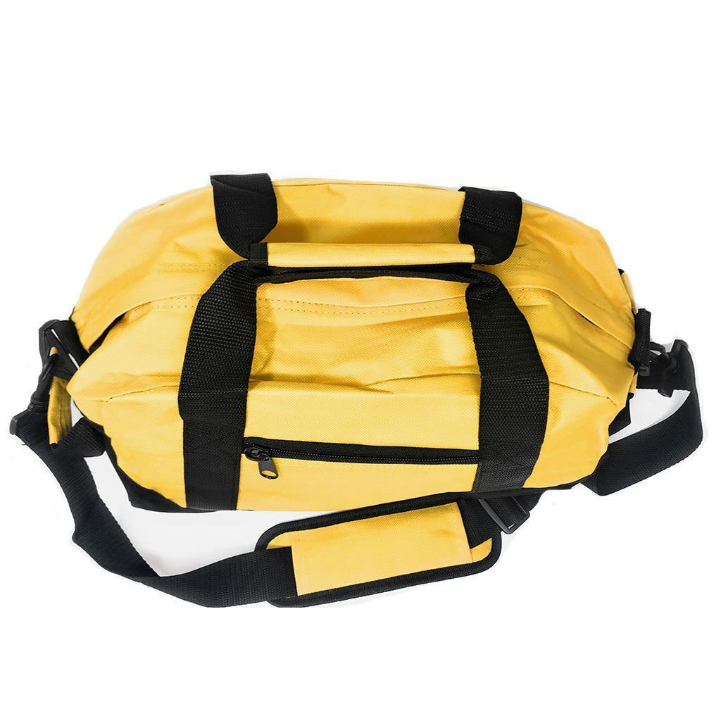 Sports Duffle Bag 14 inch School Travel Gym Locker Carry-On Luggage-ROYAL / BLACK-