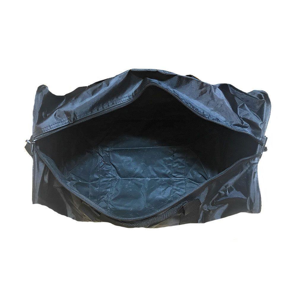 19inch Square Duffle Bags Nylon Travel Sports Gym Carry-On Luggage-BLACK-