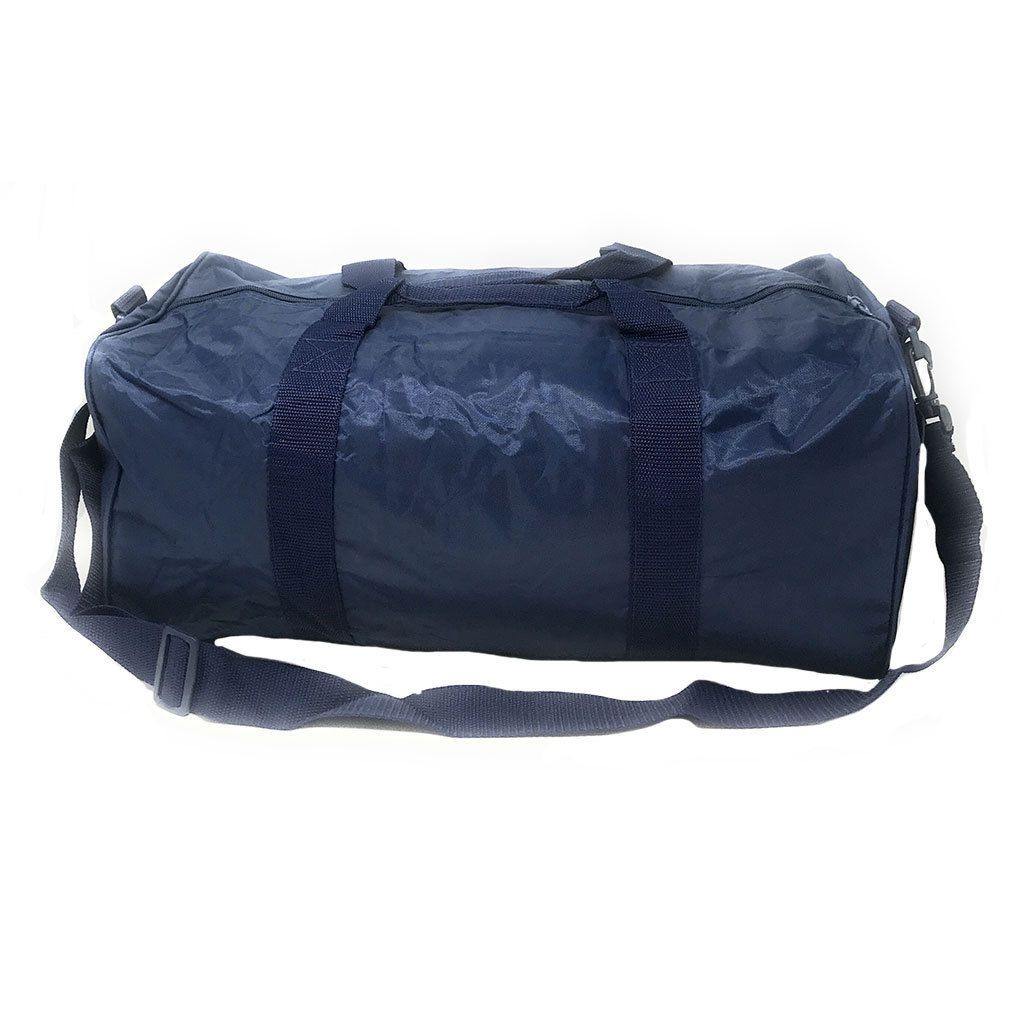 19inch Square Duffle Bags Nylon Travel Sports Gym Carry-On Luggage-BLACK-