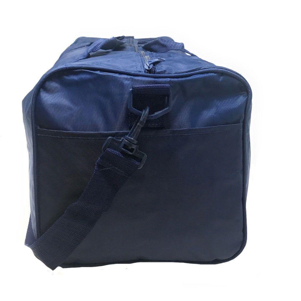 19inch Square Duffle Bags Nylon Travel Sports Gym Carry-On Luggage-BLACK-