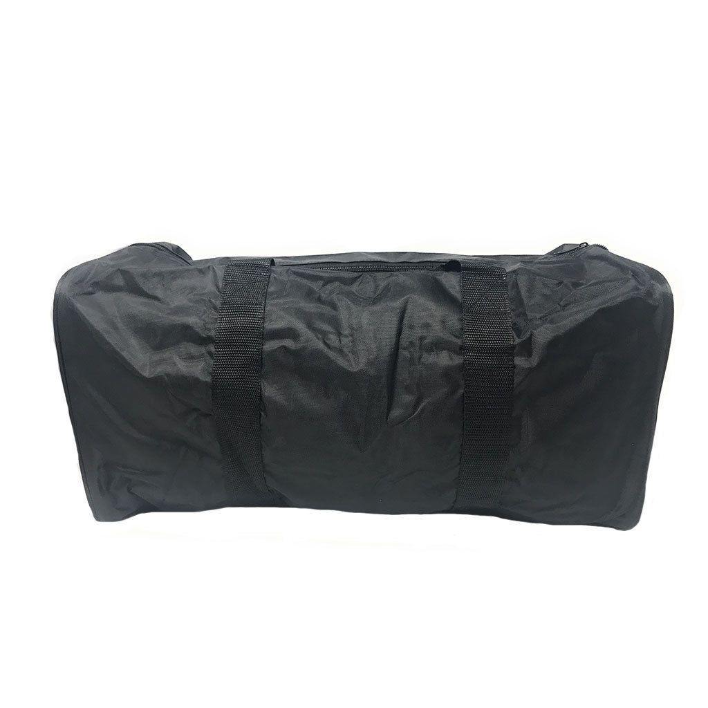 19inch Square Duffle Bags Nylon Travel Sports Gym Carry-On Luggage-BLACK-