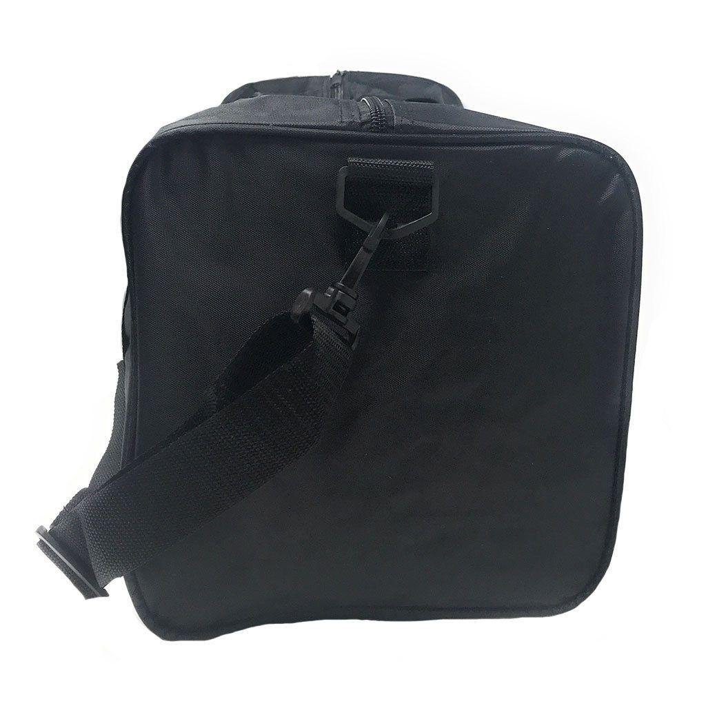19inch Square Duffle Bags Nylon Travel Sports Gym Carry-On Luggage-BLACK-