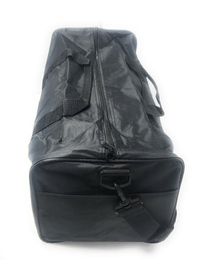 19inch Square Duffle Bags Nylon Travel Sports Gym Carry-On Luggage-BLACK-