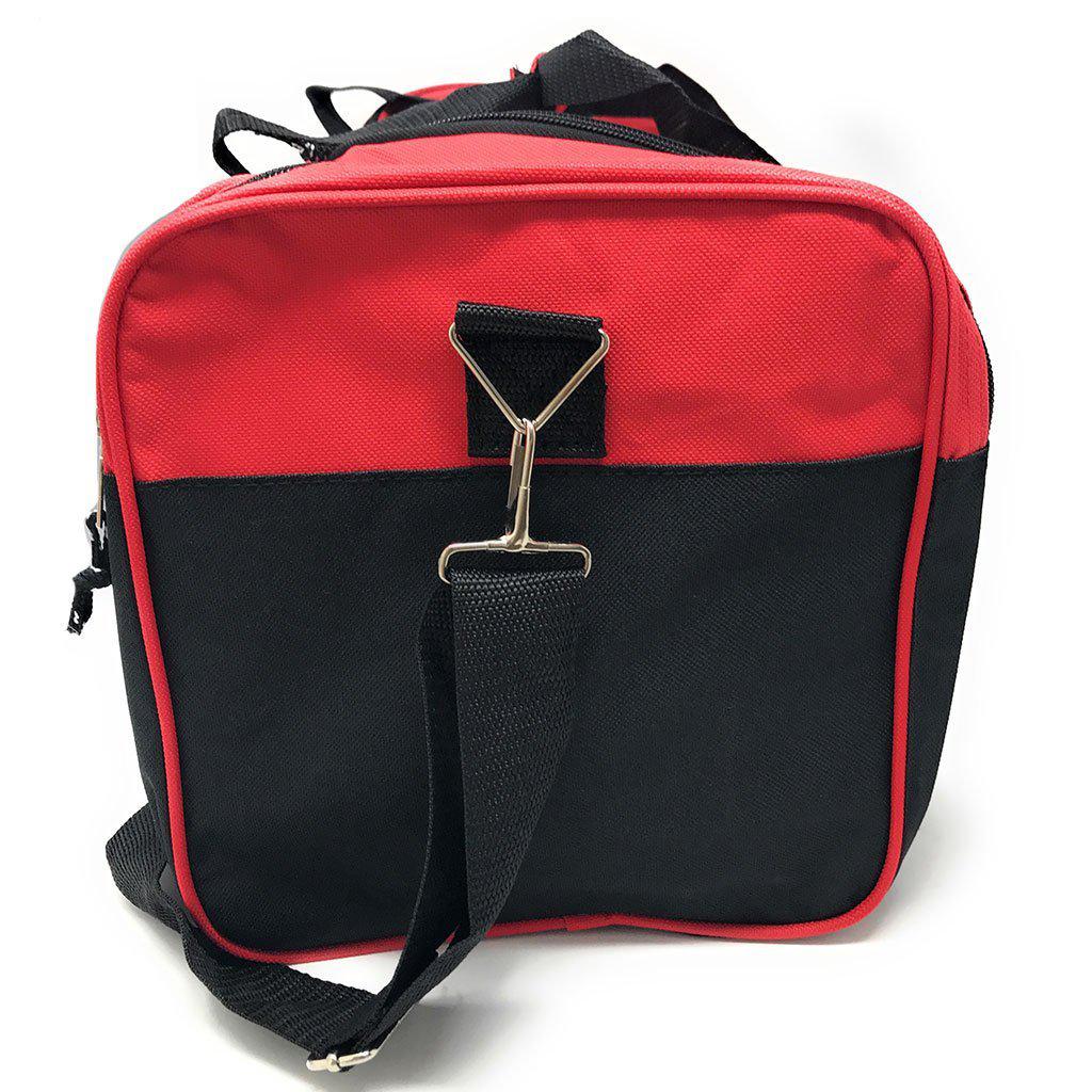 21 inch Square Heavy Duty Duffle Bags Travel Sports School Gym Work Luggage Carry-On, Red/Black 21 inch Square Heavy Duty Duffle Bags Travel Sports School Gym Work Luggage Carry-On, Red/Black