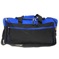 21inch Square Heavy Duty Duffle Bags Travel Sports School Gym Work Luggage Carry-On-Royal/Black-