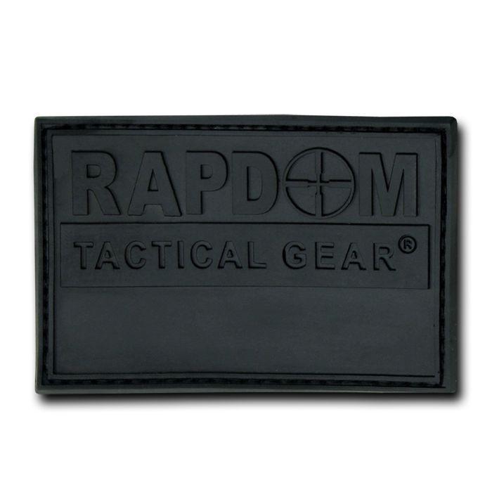 Tactical Operator Contracto 3X2 Rubber Patch Patches Rapdom-T90 - RAPDOM - Black-