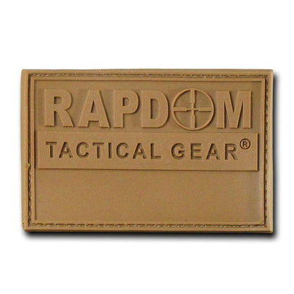 Tactical Operator Contracto 3X2 Rubber Patch Patches Rapdom-T90 - RAPDOM - Coyote-