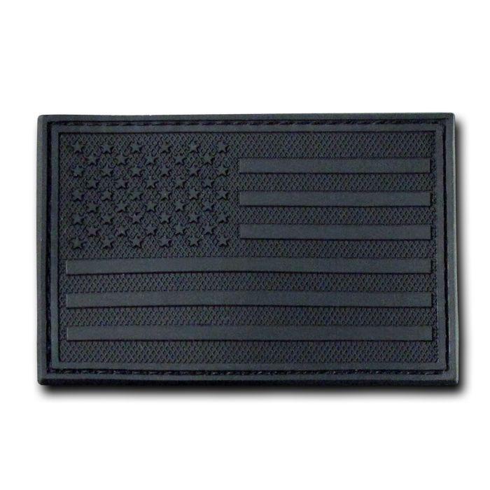 Tactical Operator Contracto 3X2 Rubber Patch Patches Rapdom-T90 - USA - Black-