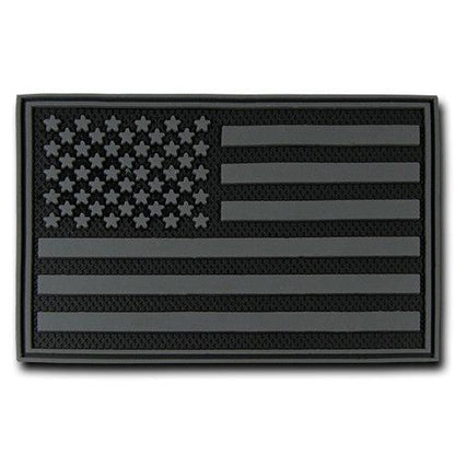 Tactical Operator Contracto 3X2 Rubber Patch Patches Rapdom-T90 - USA - Black2-