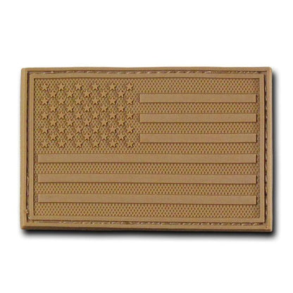 Tactical Operator Contracto 3X2 Rubber Patch Patches Rapdom-T90 - USA - Coyote-