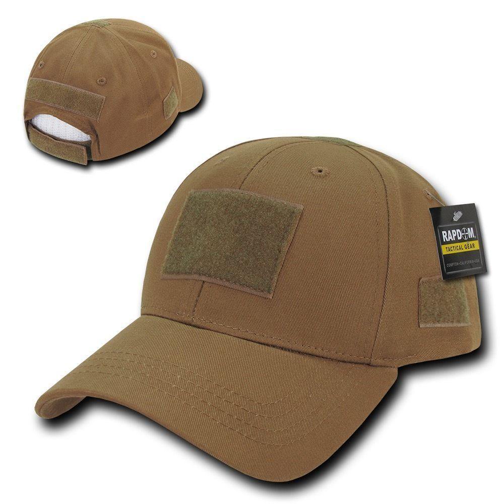 Tactical Operator Military Army Law Enforcement Low Crown Cotton Patch Caps Hats-COYOTE-