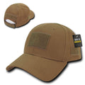 Tactical Operator Military Army Law Enforcement Low Crown Cotton Patch Caps Hats-COYOTE-