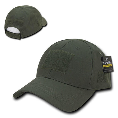 Tactical Operator Military Army Law Enforcement Low Crown Cotton Patch Caps Hats-OLIVE-