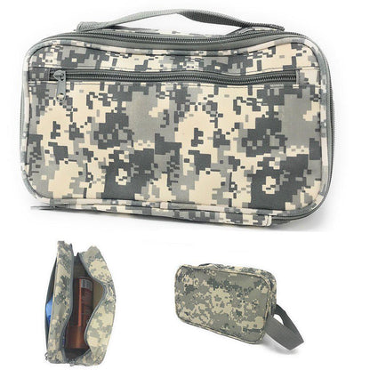 Travel Accessories Toiletry Cosmetics Shaving Kit Pouch Bag Army Camouflage-