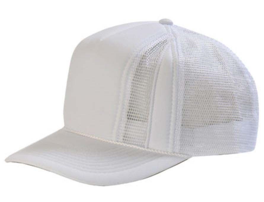 Trucker Front Mesh Blank Snapback Adjustable Hats Caps-DMC 001 ROYAL-