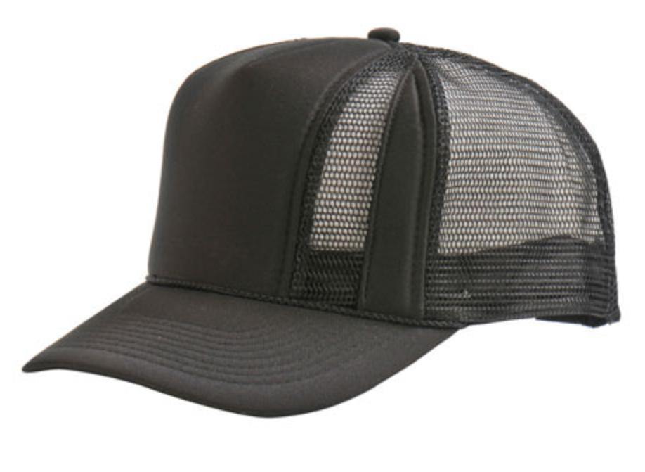 Trucker Front Mesh Blank Snapback Adjustable Hats Caps-DMC 001 ROYAL-