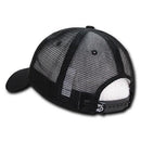 United We Stand USA Flag Patriotic Relaxed Fit Trucker Cotton Baseball Caps Hats-Black- 9 image