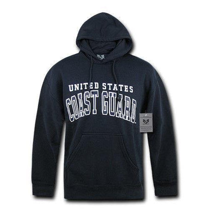 US Military Air Force Army Marines Coast Guard Navy Pullover Hoodie Sweatshirt-S46 - AIR FORCE - HEATHER GREY-Regular-Small