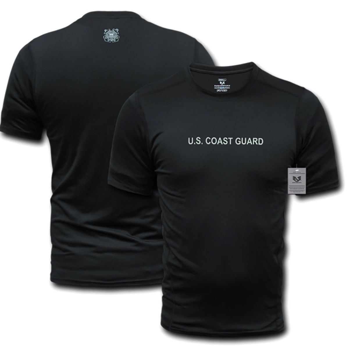 US Military Army Air Force Navy Training Workout Muscle Anti-Microbial T-Shirts-Army - Black-Small-S30