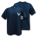 US Military Army Air Force USmc Marines Coast Guard Navy T-Shirt T-Shirts Tees-Air Force - Navy-Medium-S26
