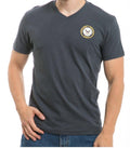 Rapid Dominance US Patriotic Military V-Neck Army Air Force Coast Guard Marines Navy T-Shirts-Navy - Navy-Regular-Small