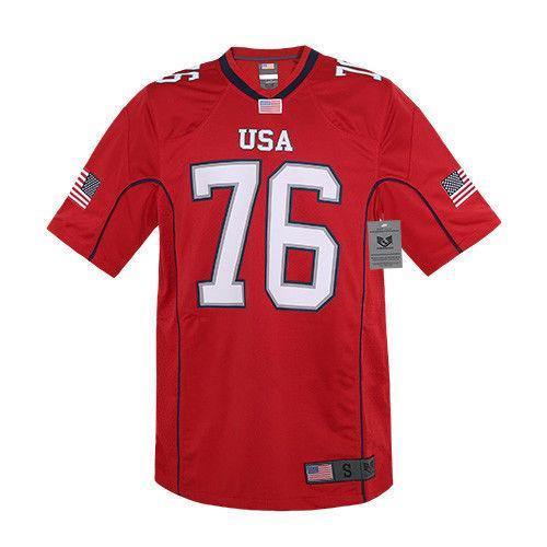 Rapid Dominance Sports Practice Graphic USA Football Jersey-USA-Black-Small-