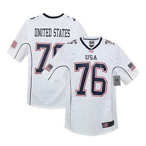 Rapid Dominance Sports Practice Graphic USA Football Jersey-USA-Black-Small-