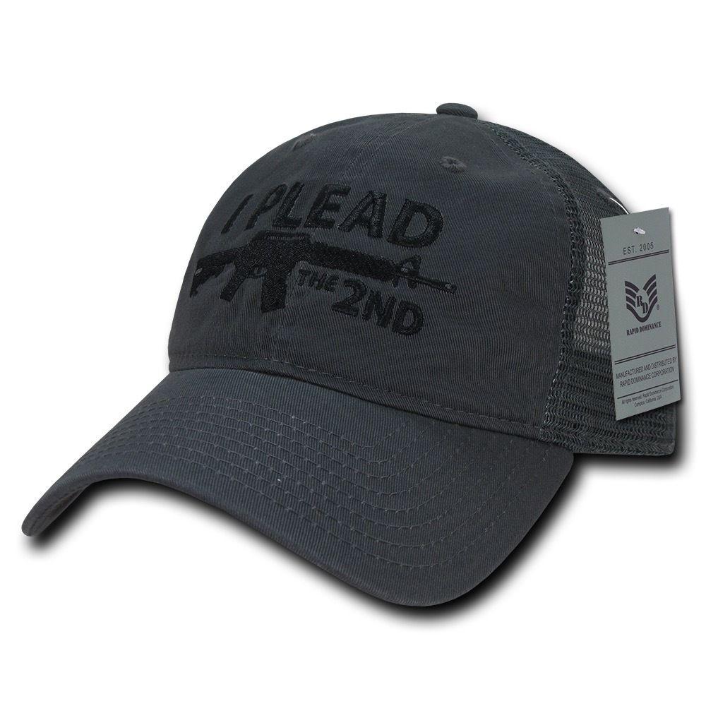 USA Flag Freedom United Patriotic Military Relaxed Fit Trucker Baseball Cap Hats-Freedom - Black-