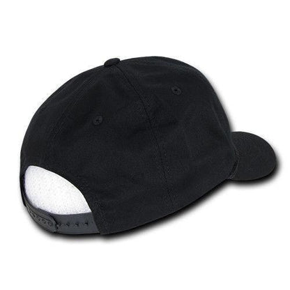 USA Flag Patriotic Embroidered Cotton 5 Panel Dad Golf Caps Hats-Black USA Flag-