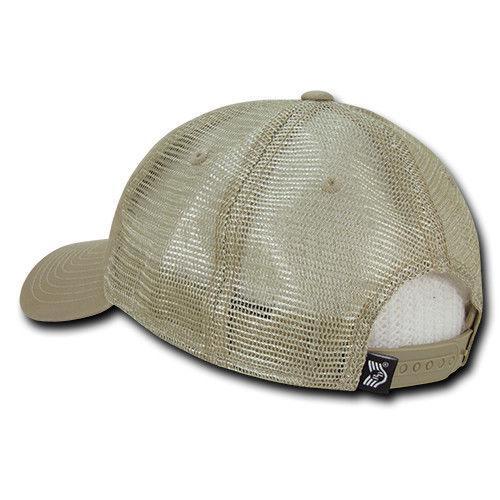 USA Flag Tonal Patriotic Relaxed Fit Trucker Cotton Baseball Caps Hats-Black-