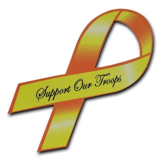USA Support Our Troops Ribbon Magnet Car Auto Refrigerator Fridge Kitchen-