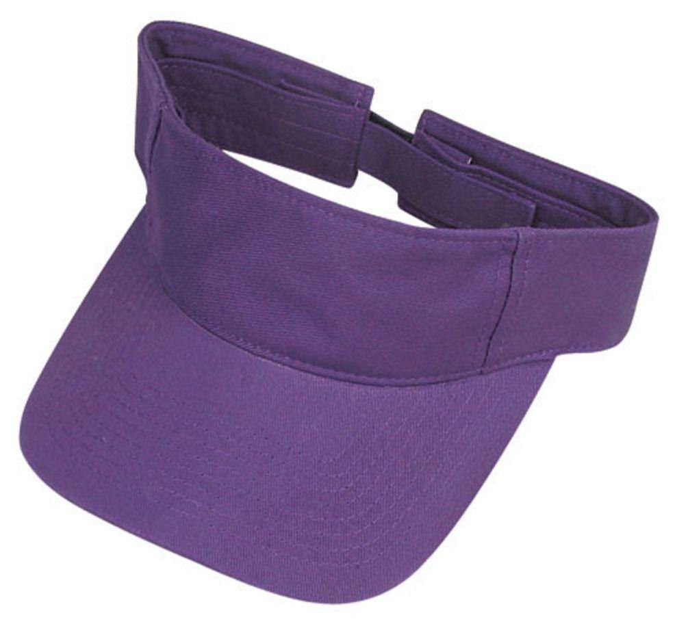 Visors Sun Plain Hat Sports Cap Cotton Golf Tennis Beach Summer Women Men Kids-PURPLE-
