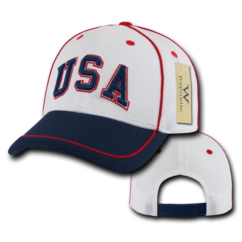 W Republic Country Logo Tournament Jersey 6 Panel Constructed Baseball Caps Hats-Argentina-
