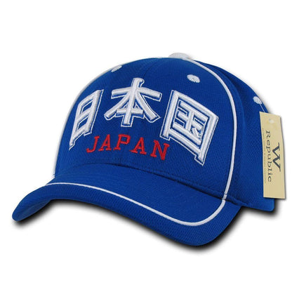 W Republic Country Logo Tournament Jersey 6 Panel Constructed Baseball Caps Hats-Argentina-