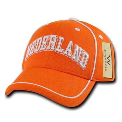 W Republic Country Logo Tournament Jersey 6 Panel Constructed Baseball Caps Hats-Argentina-