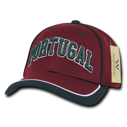 W Republic Country Logo Tournament Jersey 6 Panel Constructed Baseball Caps Hats-Argentina-