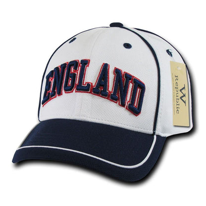 W Republic Country Logo Tournament Jersey 6 Panel Constructed Baseball Caps Hats-Argentina-