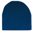 Warm Winter 8' Beanies Classic Essentials Hats Skull Caps Acrylic Ski Unisex-Navy-