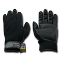 Winter Neoprene Outdoor Work Patrol Military Moisture Protection Gloves-Black-Small-