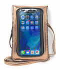 Women'S Crossbody Phone Purse Clear Touchscreen Window Wallet Pouch Case Strap-Gold-
