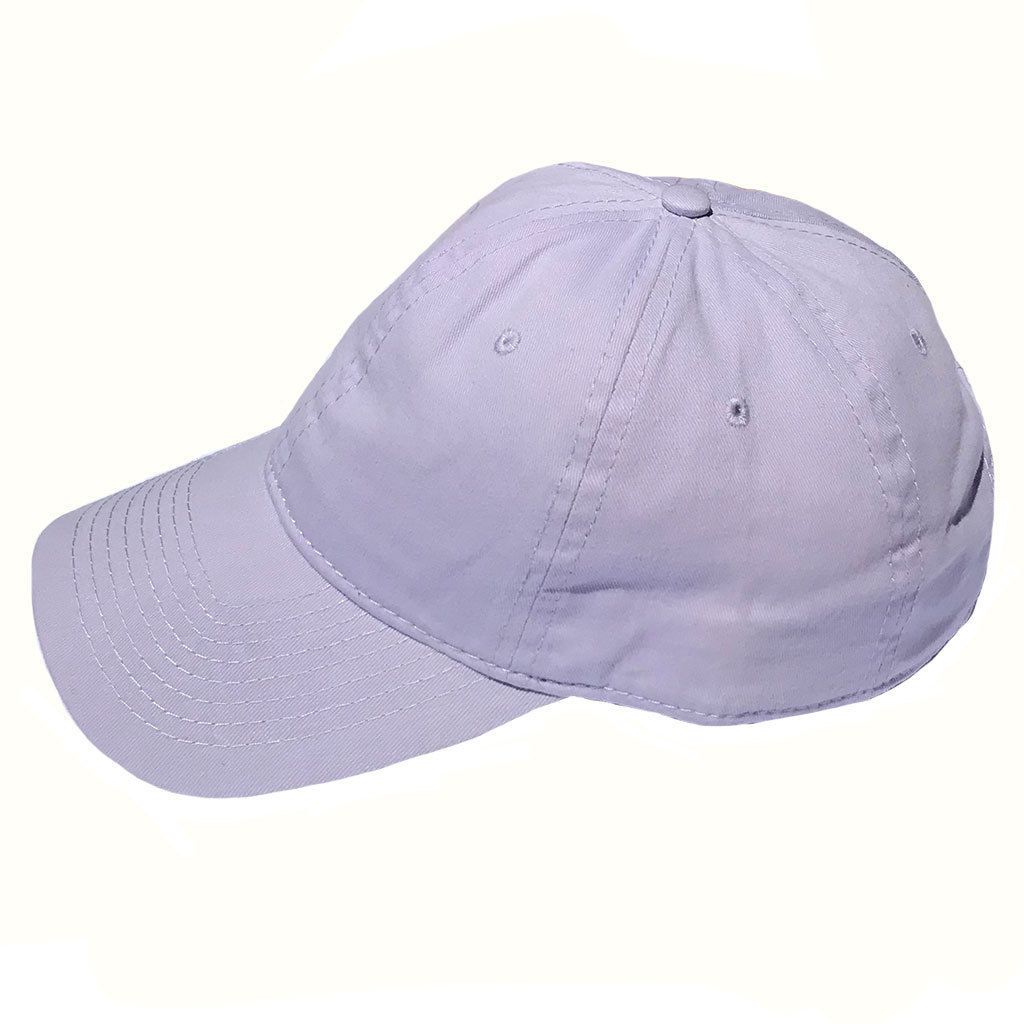 Womens Lightweight Brushed Cotton Baseball Hats Caps 6 Panel Low Crown Summer Colors-LIME GREEN-
