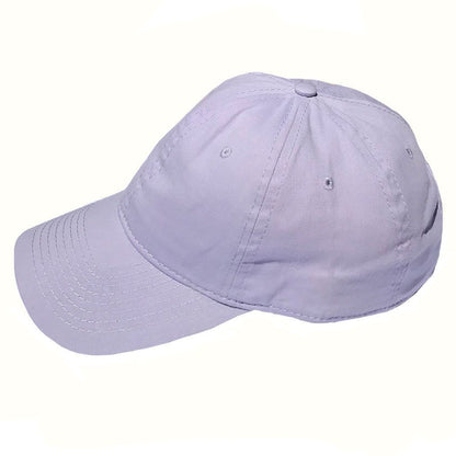 Womens Lightweight Brushed Cotton Baseball Hats Caps 6 Panel Low Crown Summer Colors-LIME GREEN-